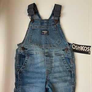 NWT OshKosh denim pant overalls 12 months